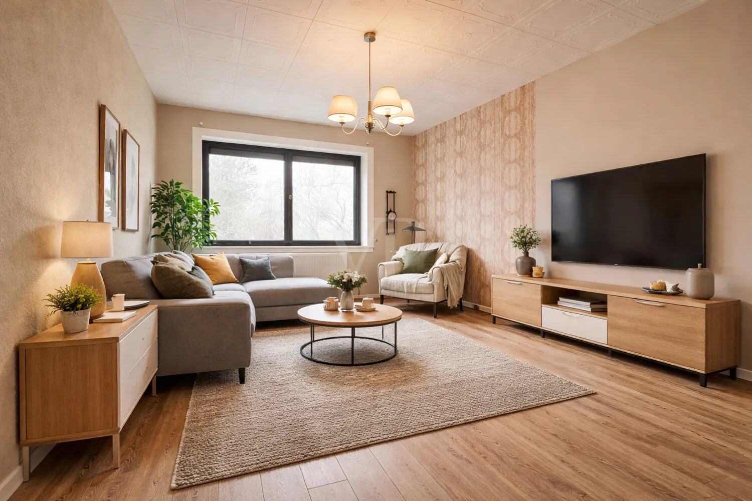 KI optimiertes Wohnzimmer