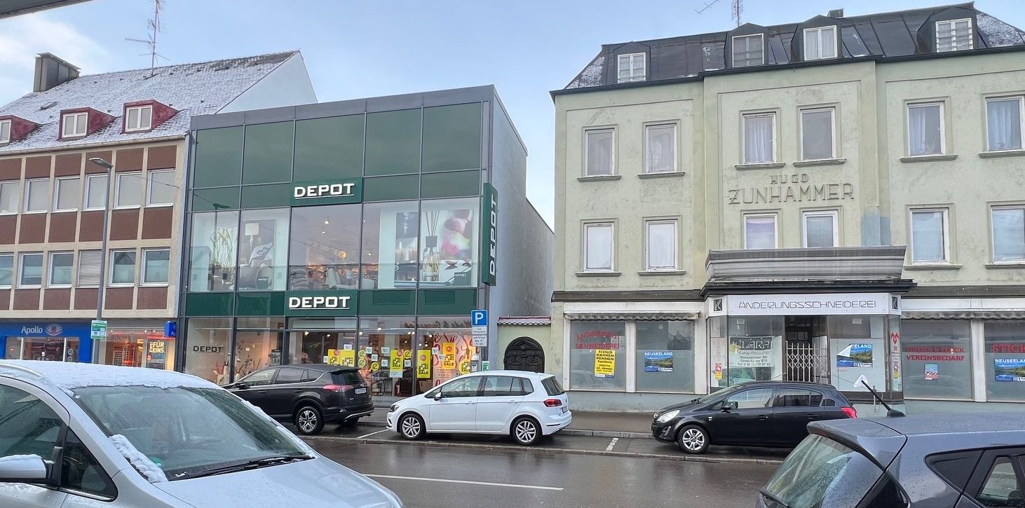 Attraktive Gewerbefläche in direkter Dillinger Innenstadtlage zur Miete