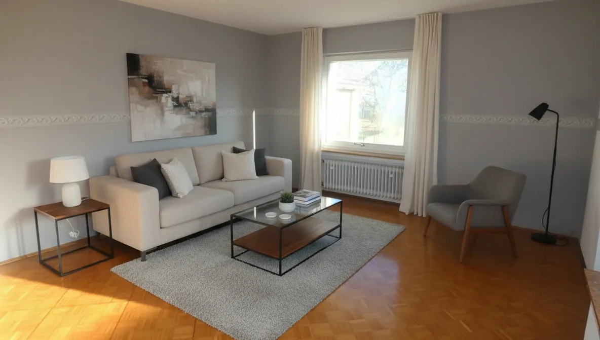 Einrichtungsbeispiel Wohnzimmer