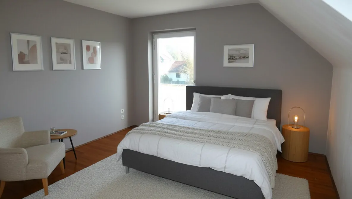 Einrichtungsbeispiel Schlafzimmer
