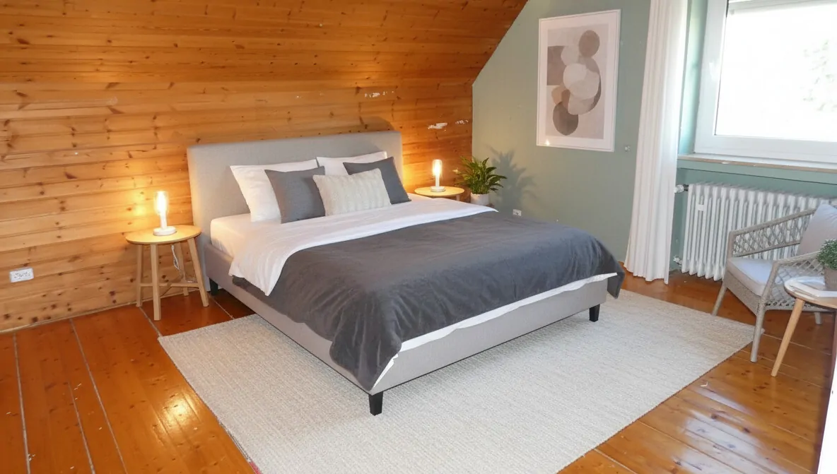 Einrichtungsbeispiel Schlafzimmer