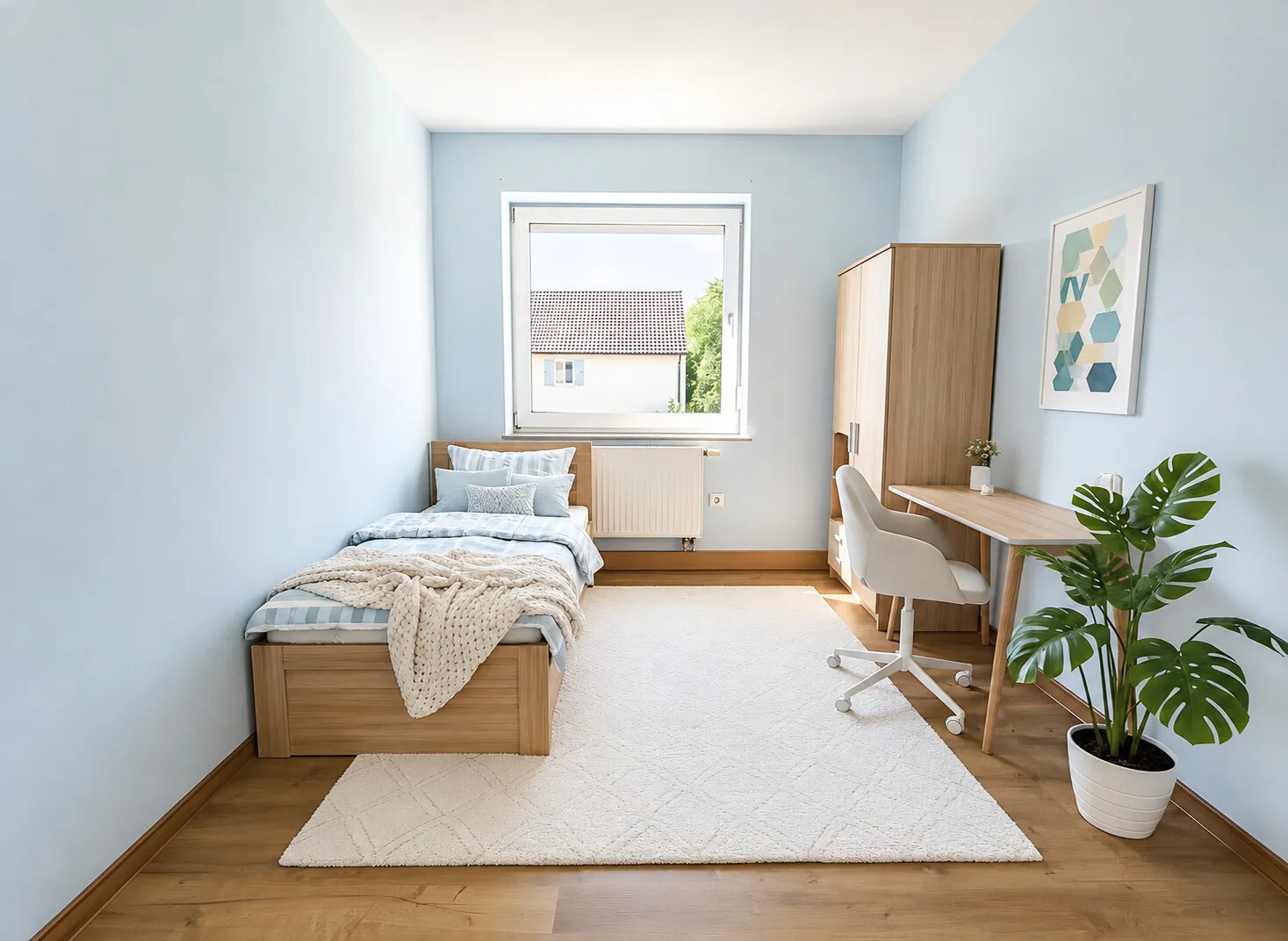 Einrichtungsbeispiel mit KI generiert