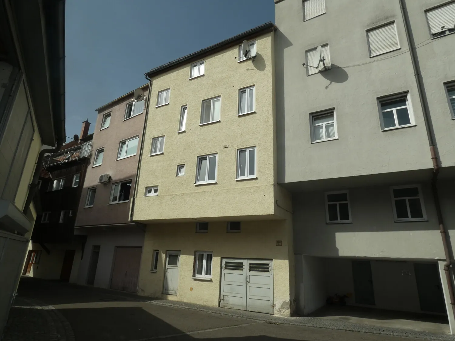 rückwärtige Ansicht