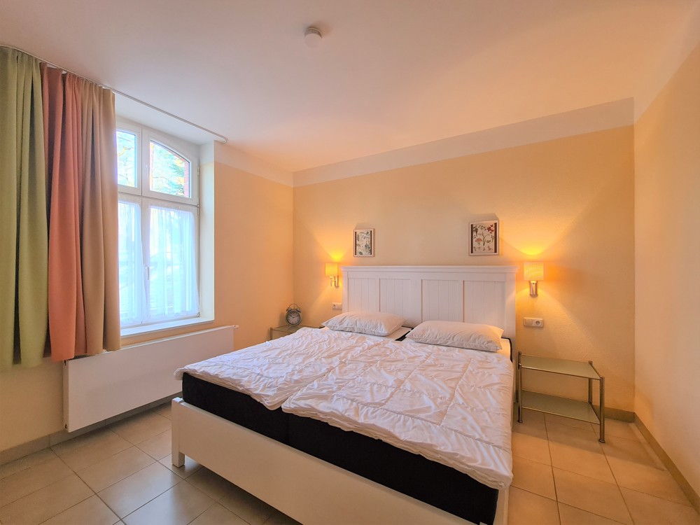 gemütliches Schlafzimmer der zweiten Ferienwohnung