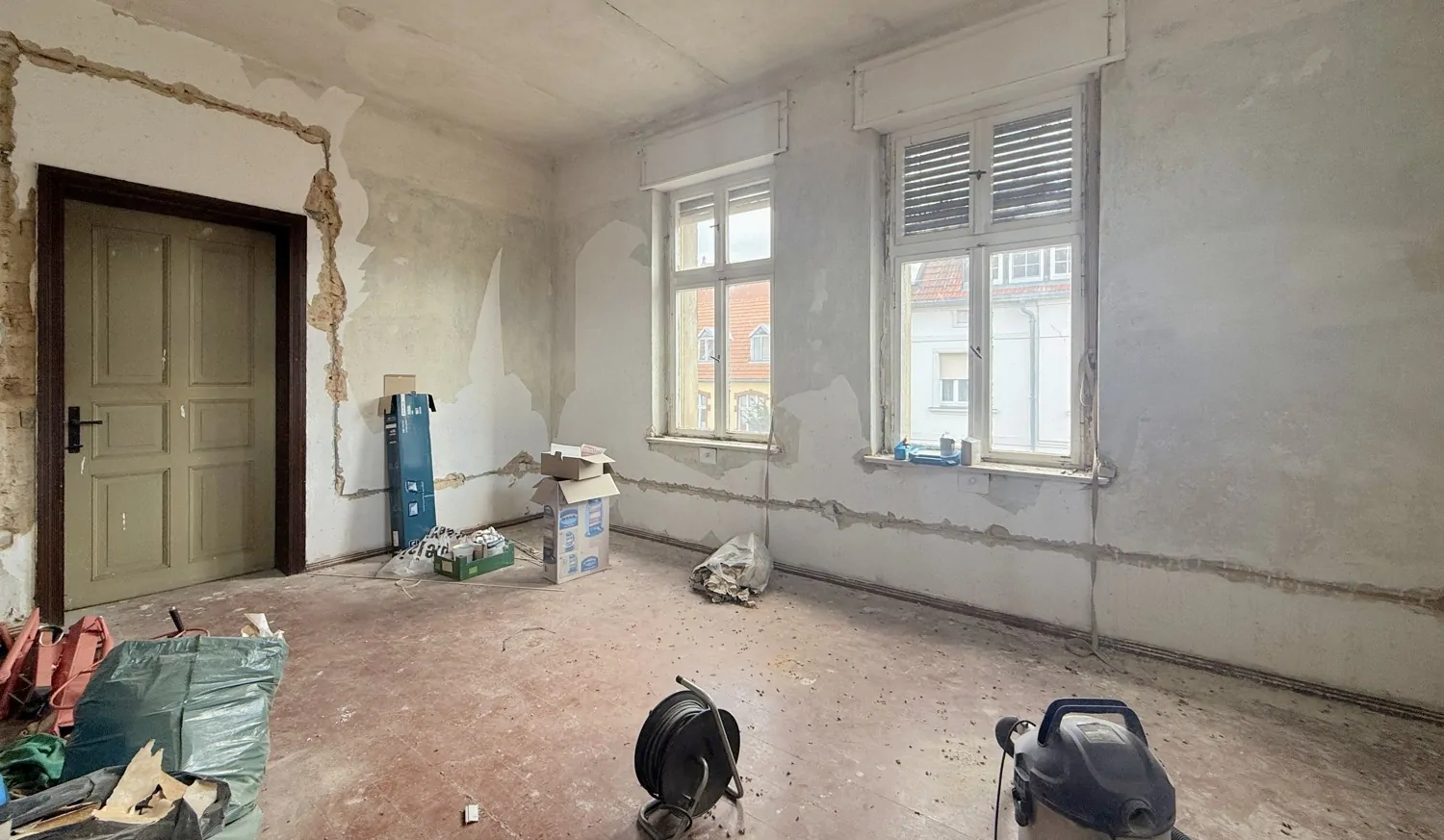 Wohneinheit im Umbau