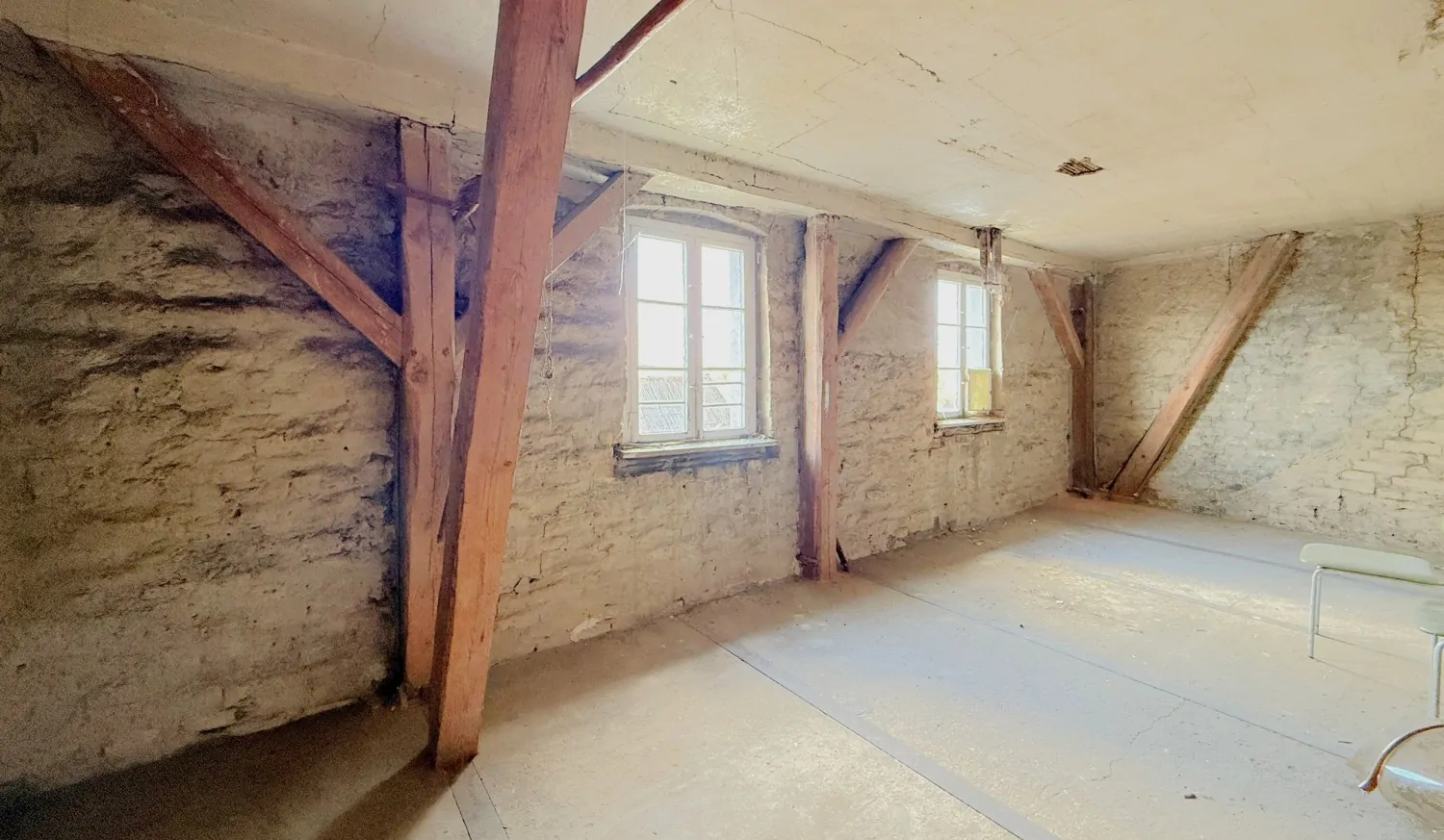 Raum im Dachgeschoss