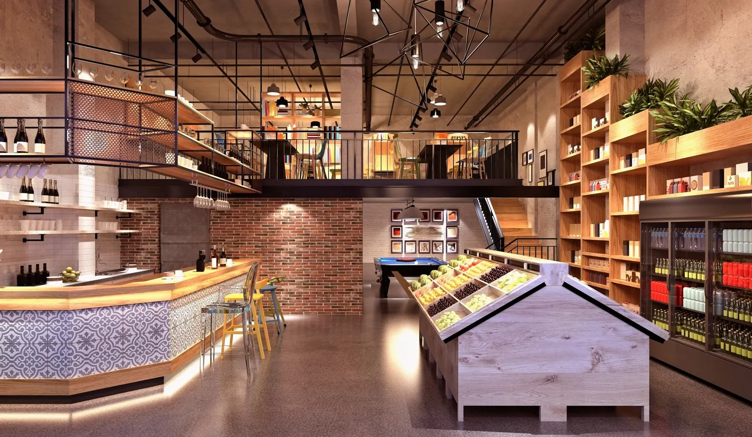 Beispielbild Lebensmittelgeschäft