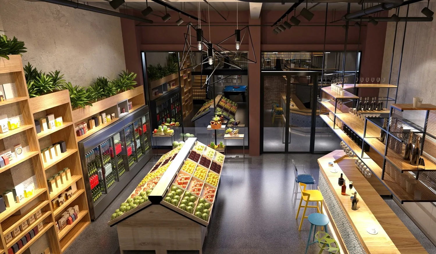 Beispielbild Lebensmittelgeschäft