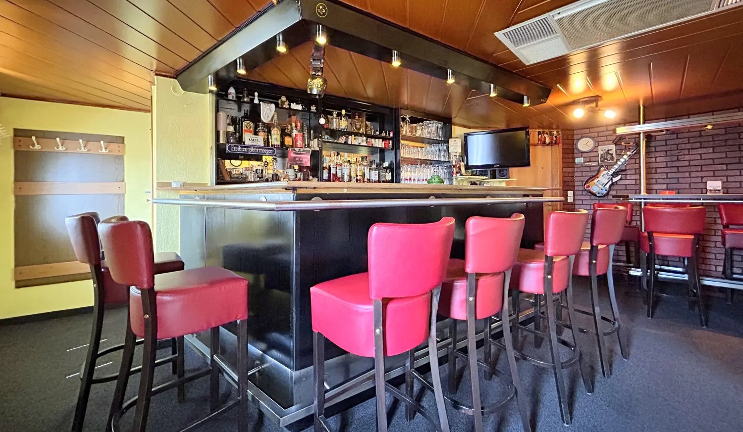 gepflegter Barbereich