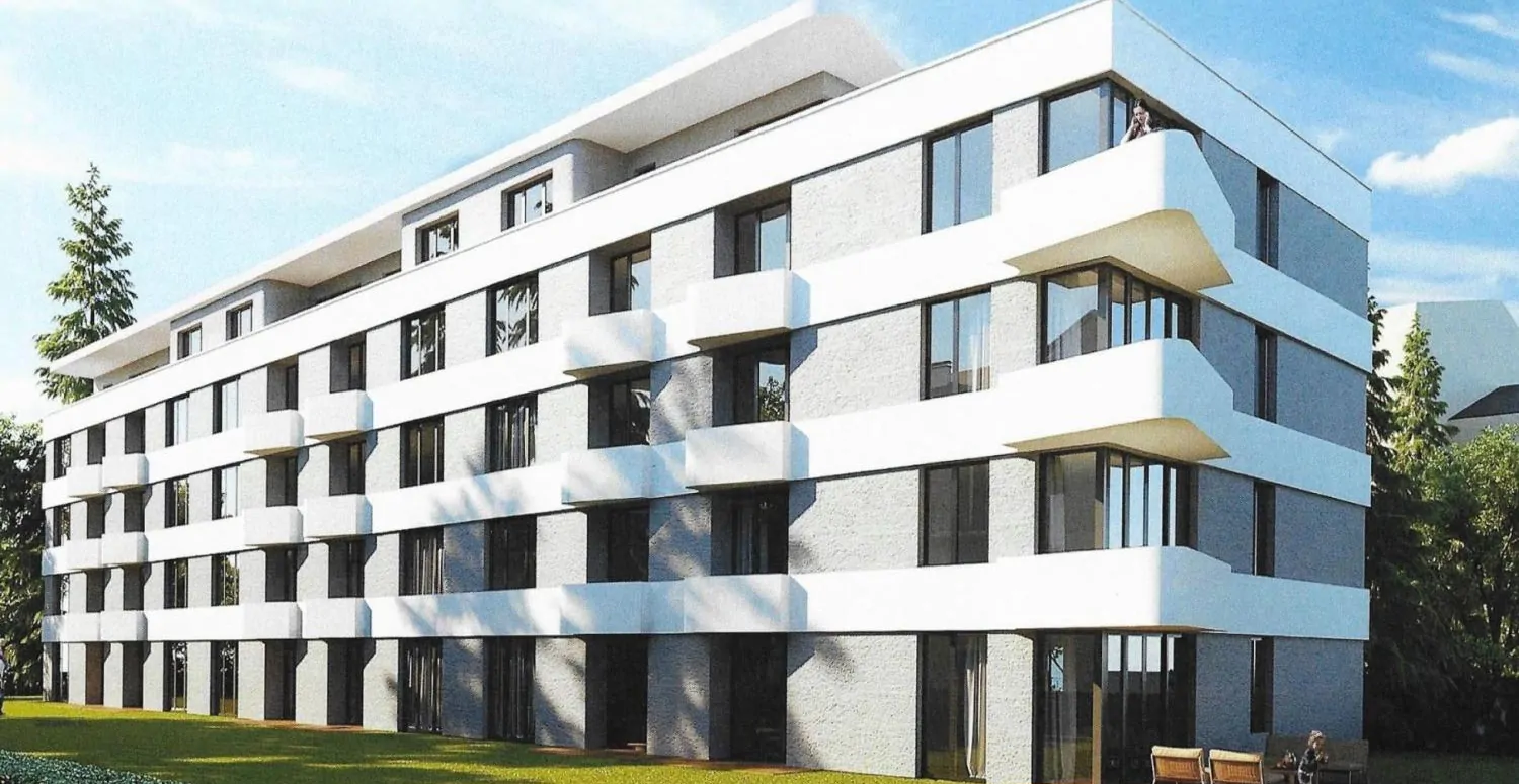 Attraktives Baugrundstück inkl. Baugenehmigung für 53 Neubauwohnungen