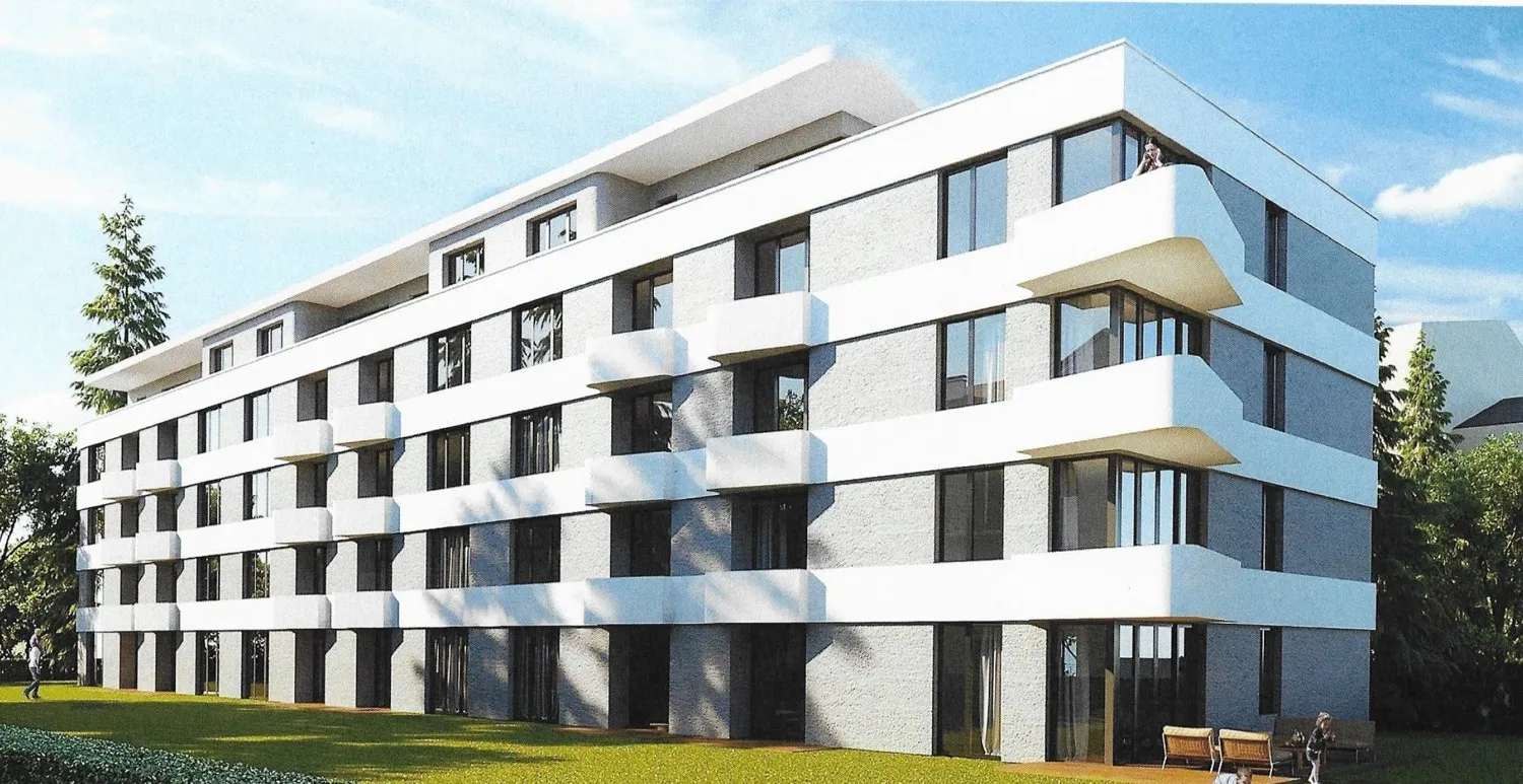 Attractive building plot including building permit for 53 new apartments