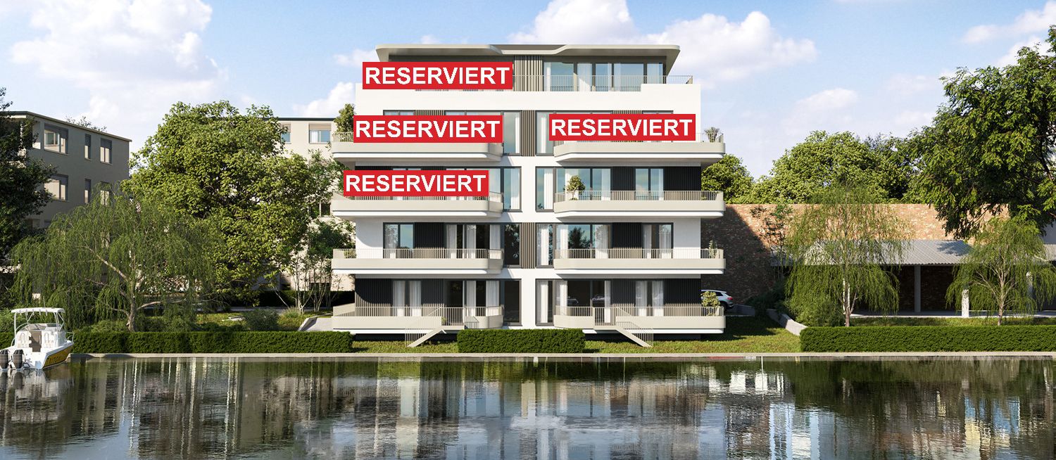 OO NeuUfer 
10 moderne Eigentumswohnungen mit Wasserblick und Balkon