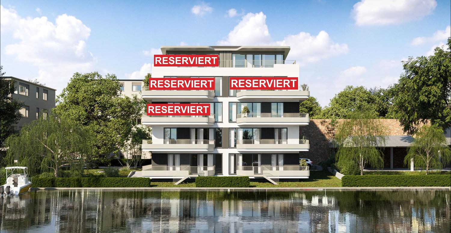 OO NeuUfer 
10 moderne Eigentumswohnungen mit Wasserblick und Balkon