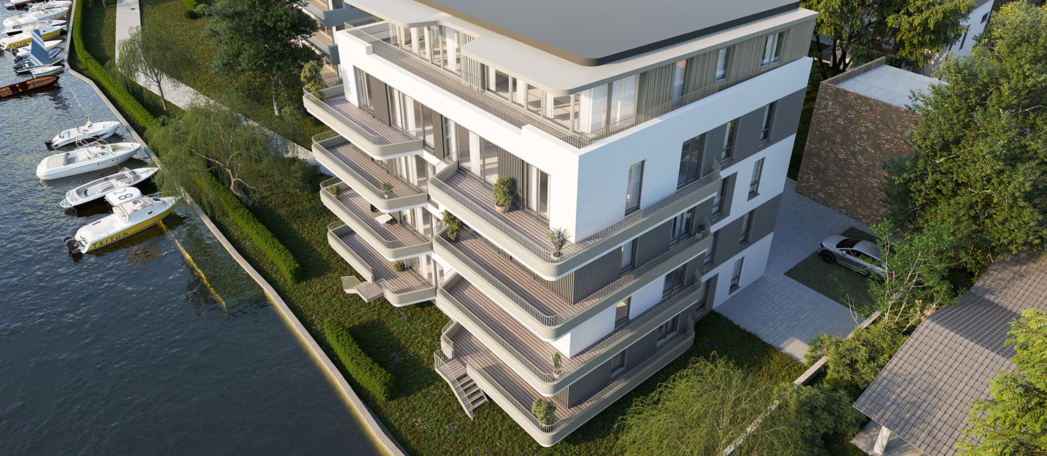OO NeuUfer 
Modernes Mehrfamilienhaus mit Wasserblick und Südbalkonen