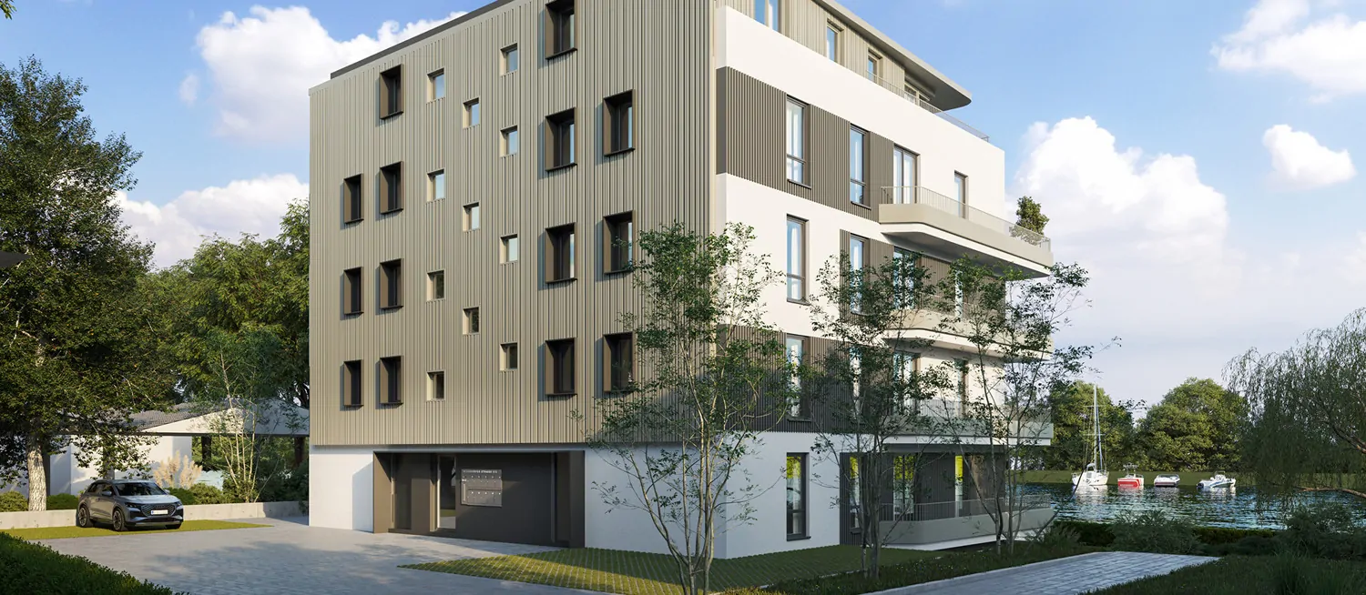 OO NeuUfer 
10 moderne Eigentumswohnungen mit Wasserblick und Balkon