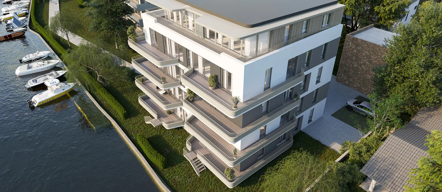 OO NeuUfer 
10 moderne Eigentumswohnungen mit Wasserblick und Balkon