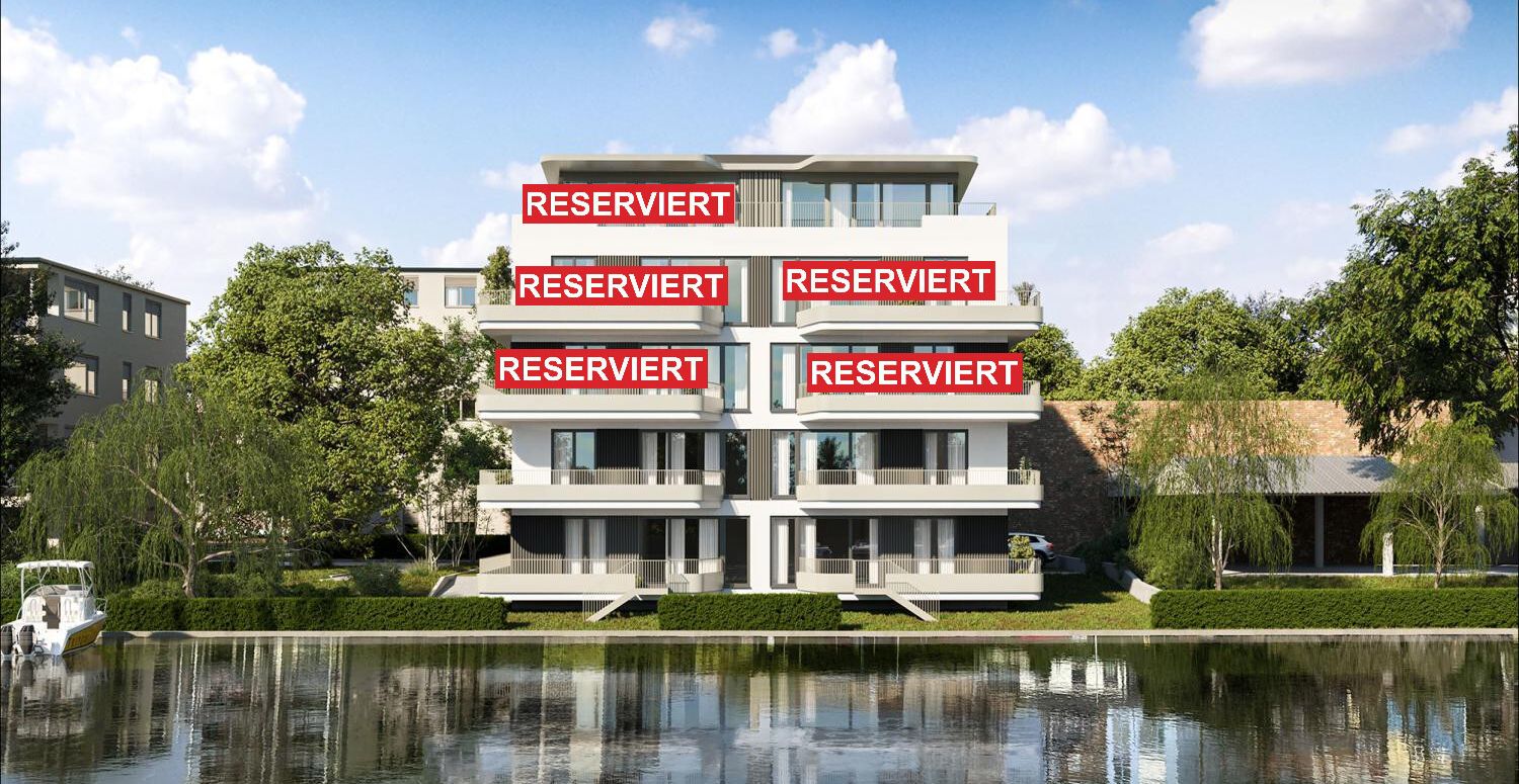 OO NeuUfer 
10 moderne Eigentumswohnungen mit Wasserblick und Balkon