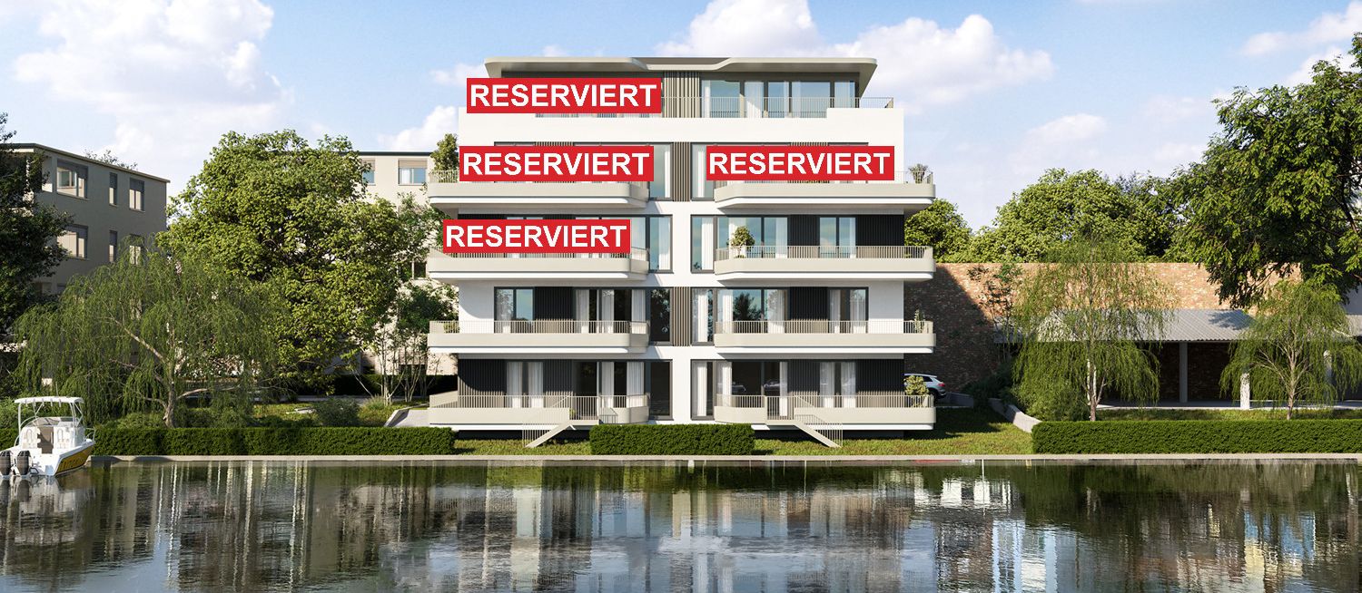 OO NeuUfer 
10 moderne Eigentumswohnungen mit Wasserblick und Balkon