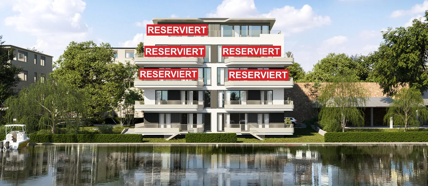 OO NeuUfer 
10 moderne Eigentumswohnungen mit Wasserblick und Balkon