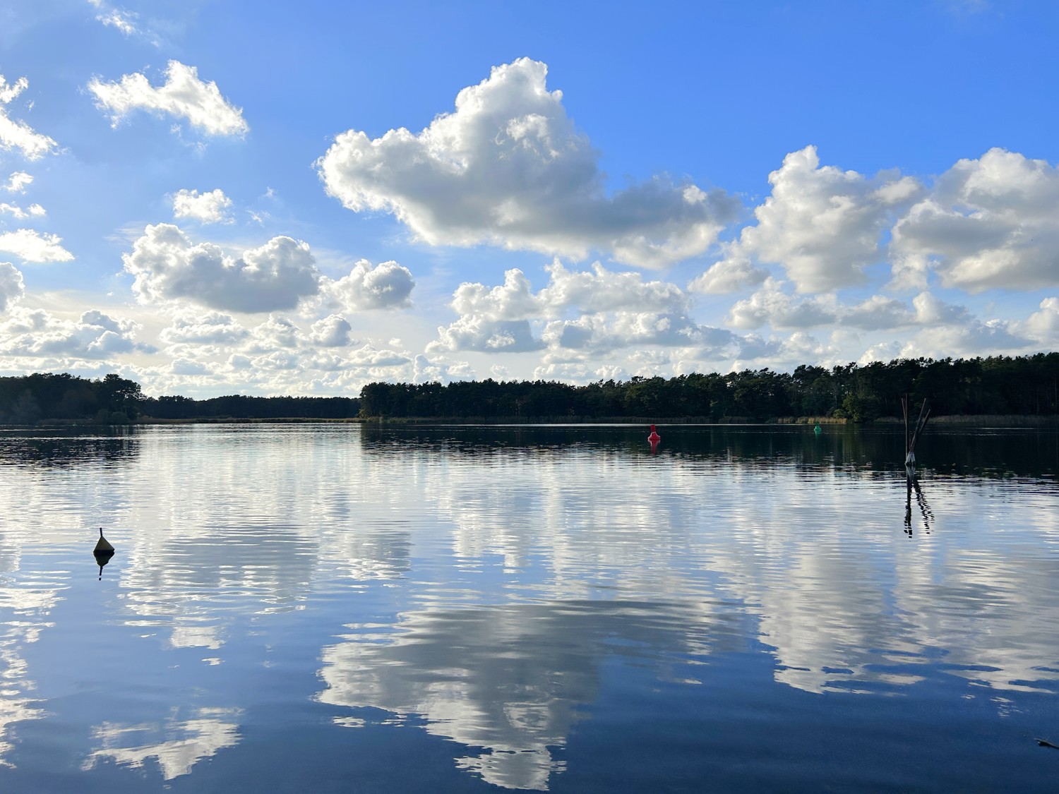 weitläufige Wasserlandschaft