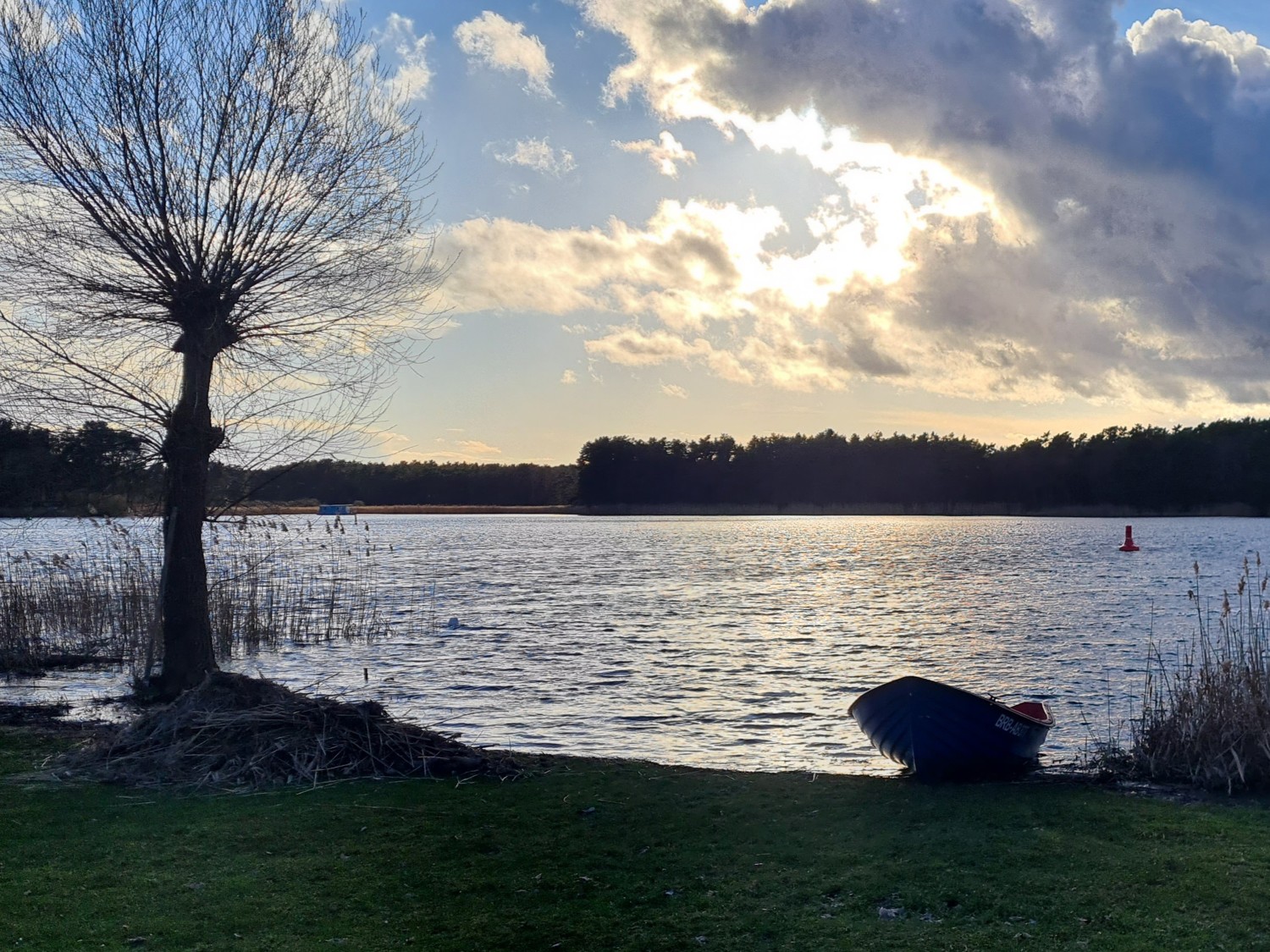 Sonnenuntergang über der Havel
