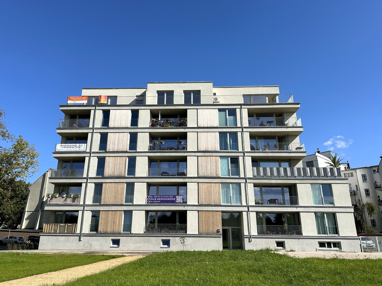 Blick vom Packhof-Gelände