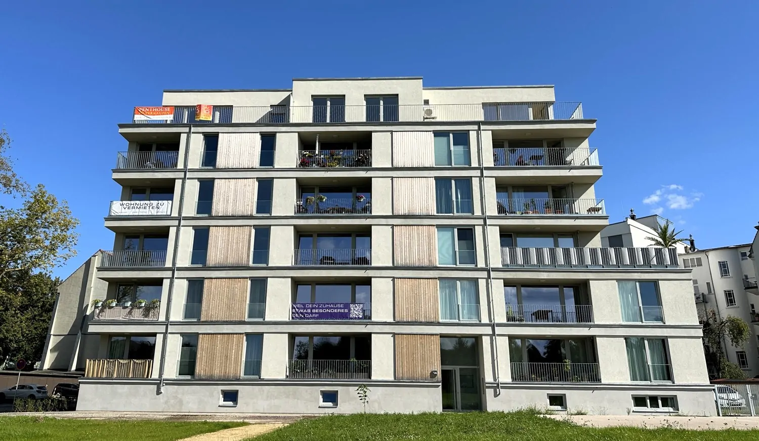 Blick vom Packhof-Gelände