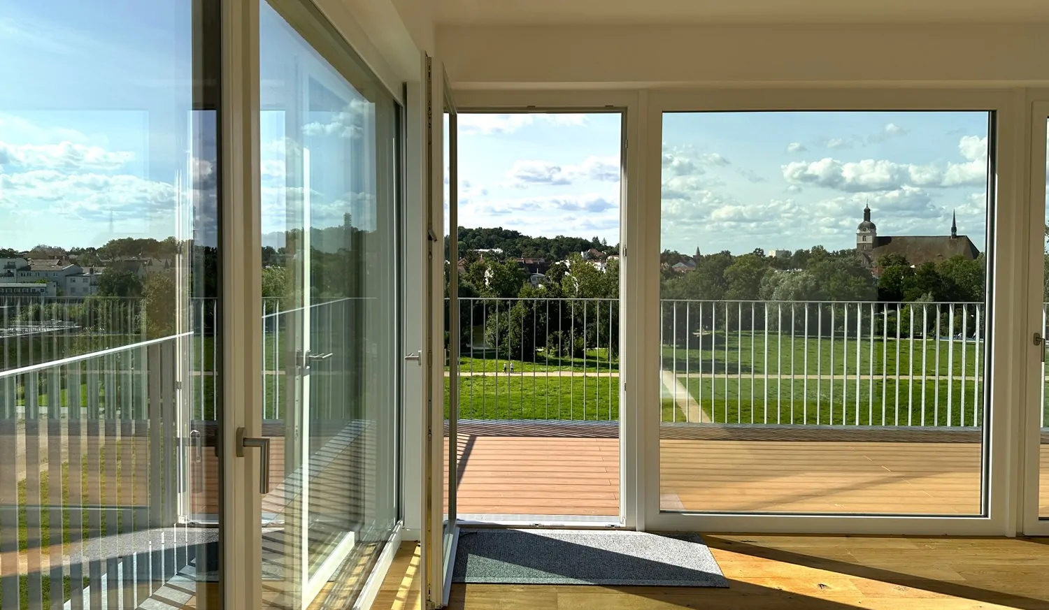 Blick aus der Küche