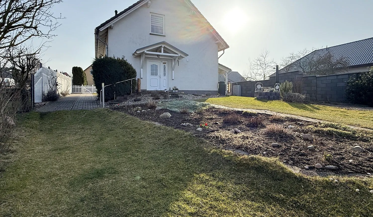 ca. 650 m² großes Grundstück