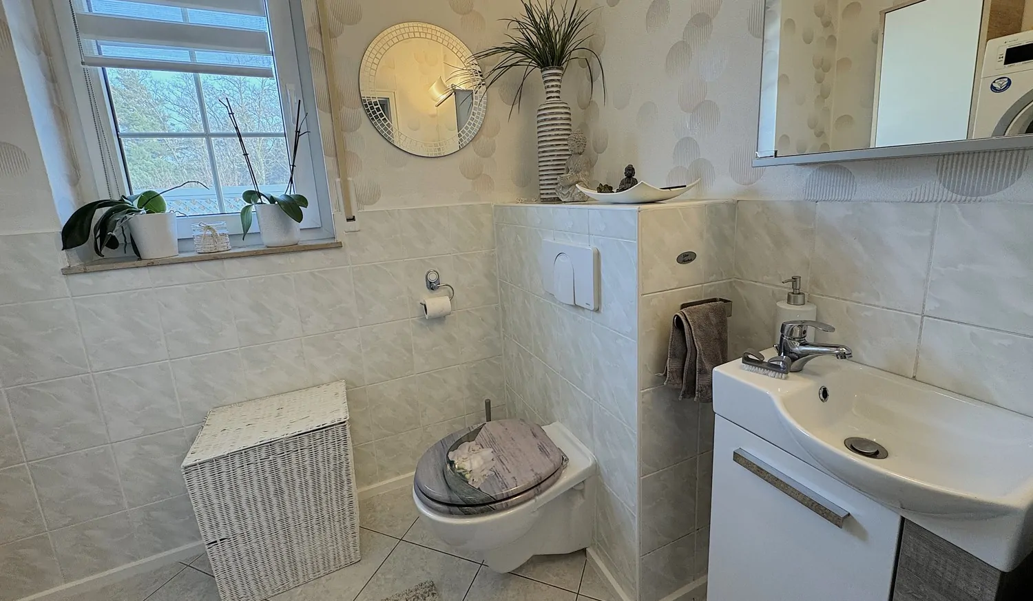 Gäste-WC im Erdgeschoss