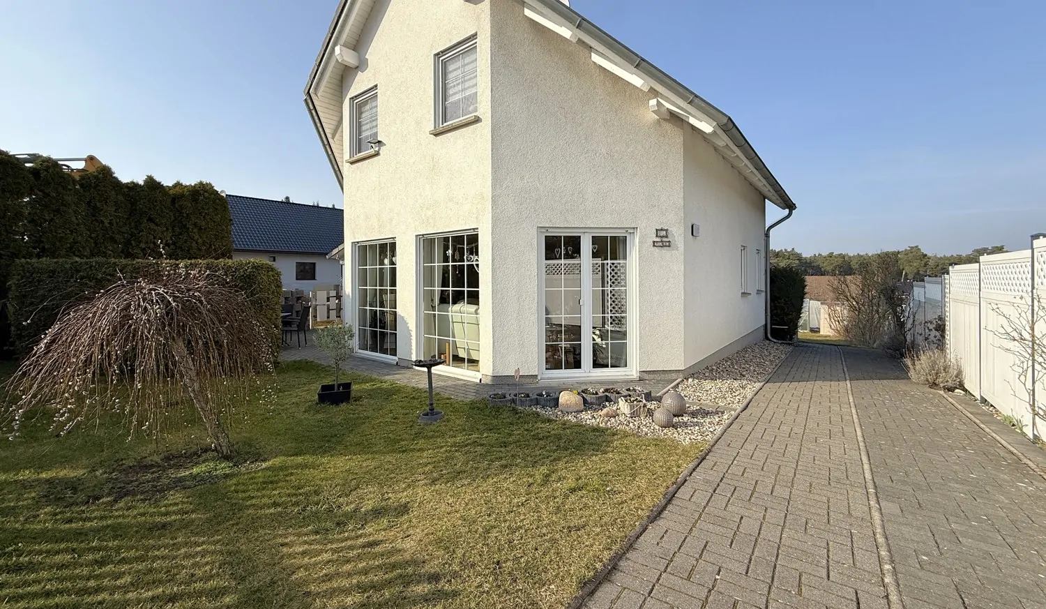 freihstehendes Einfamilienhaus mit 107 m² Wohnfläche