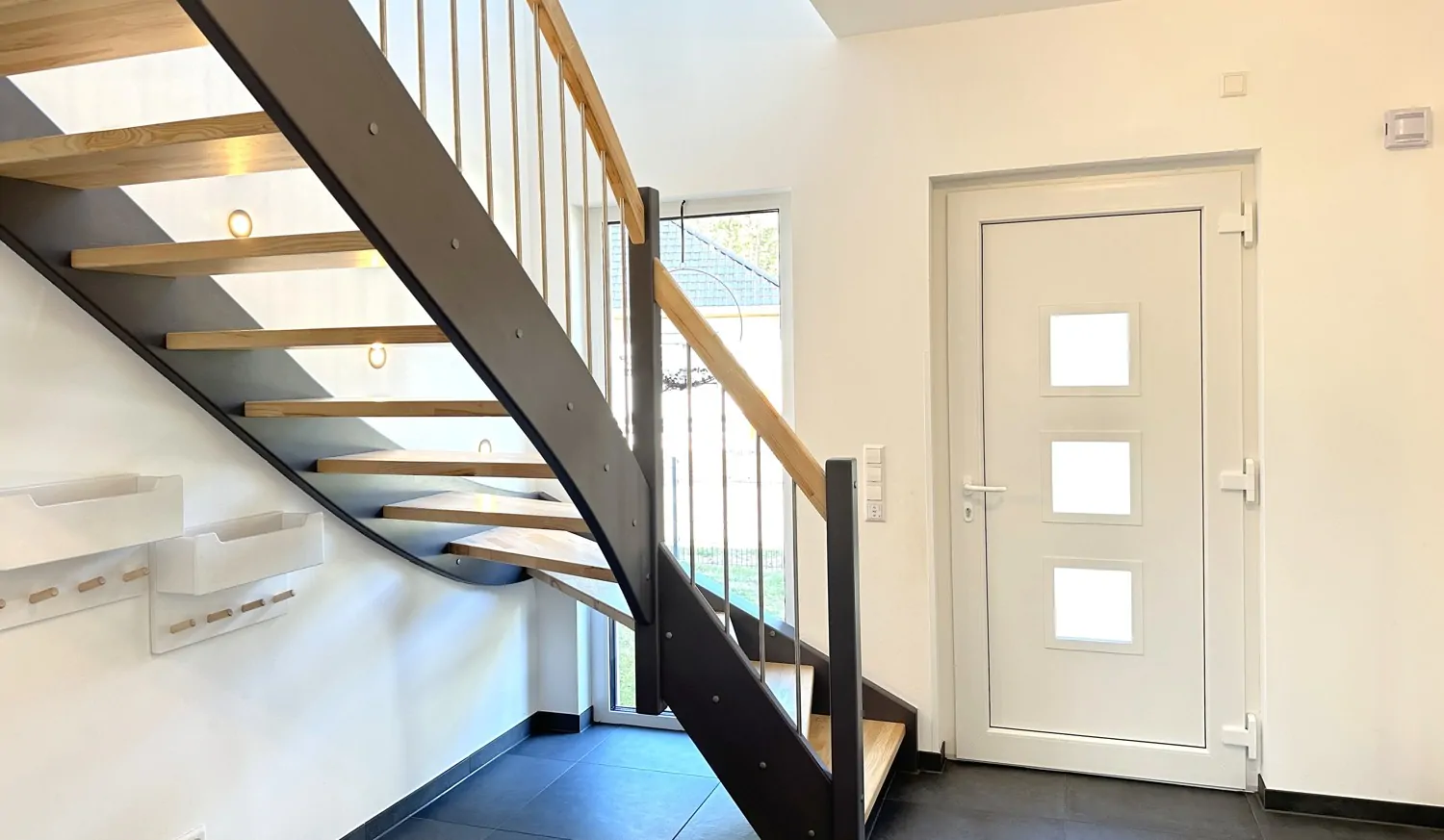 heller und offener Eingangsbereich