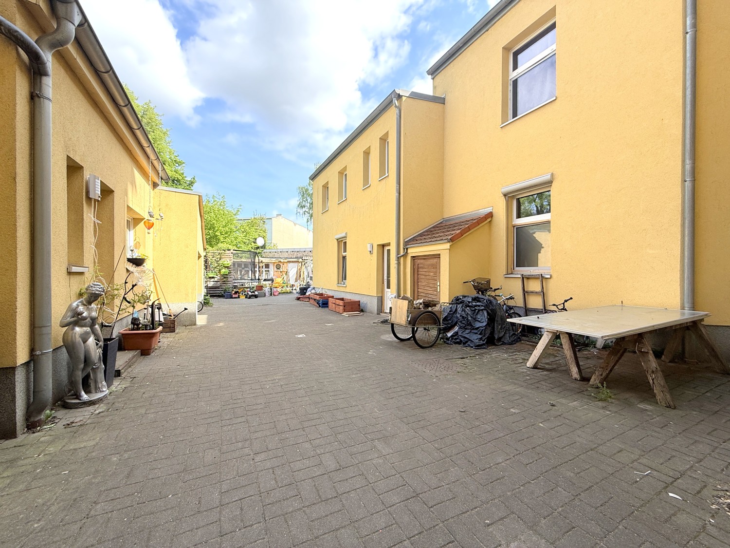 gemeinschaftlich genutzter Innenhof
