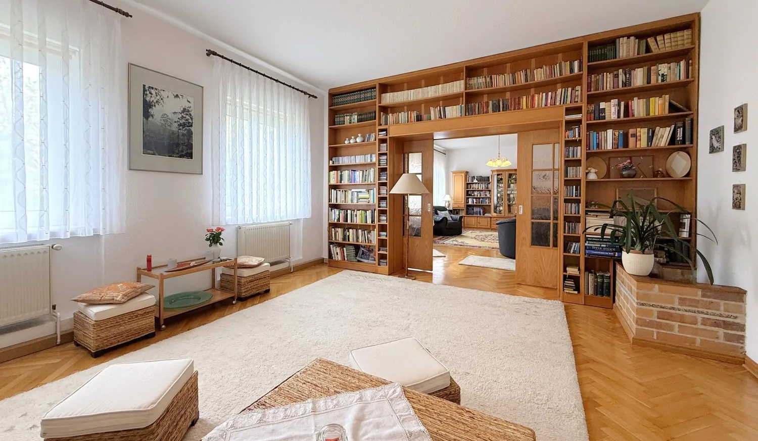 zweigeteilter Wohnbereich