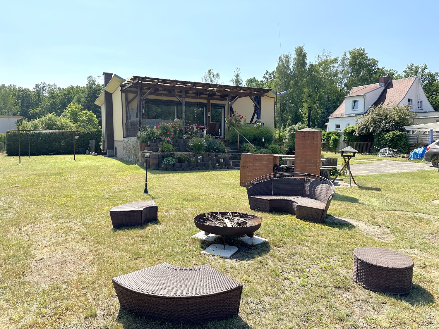 gepflegter Garten