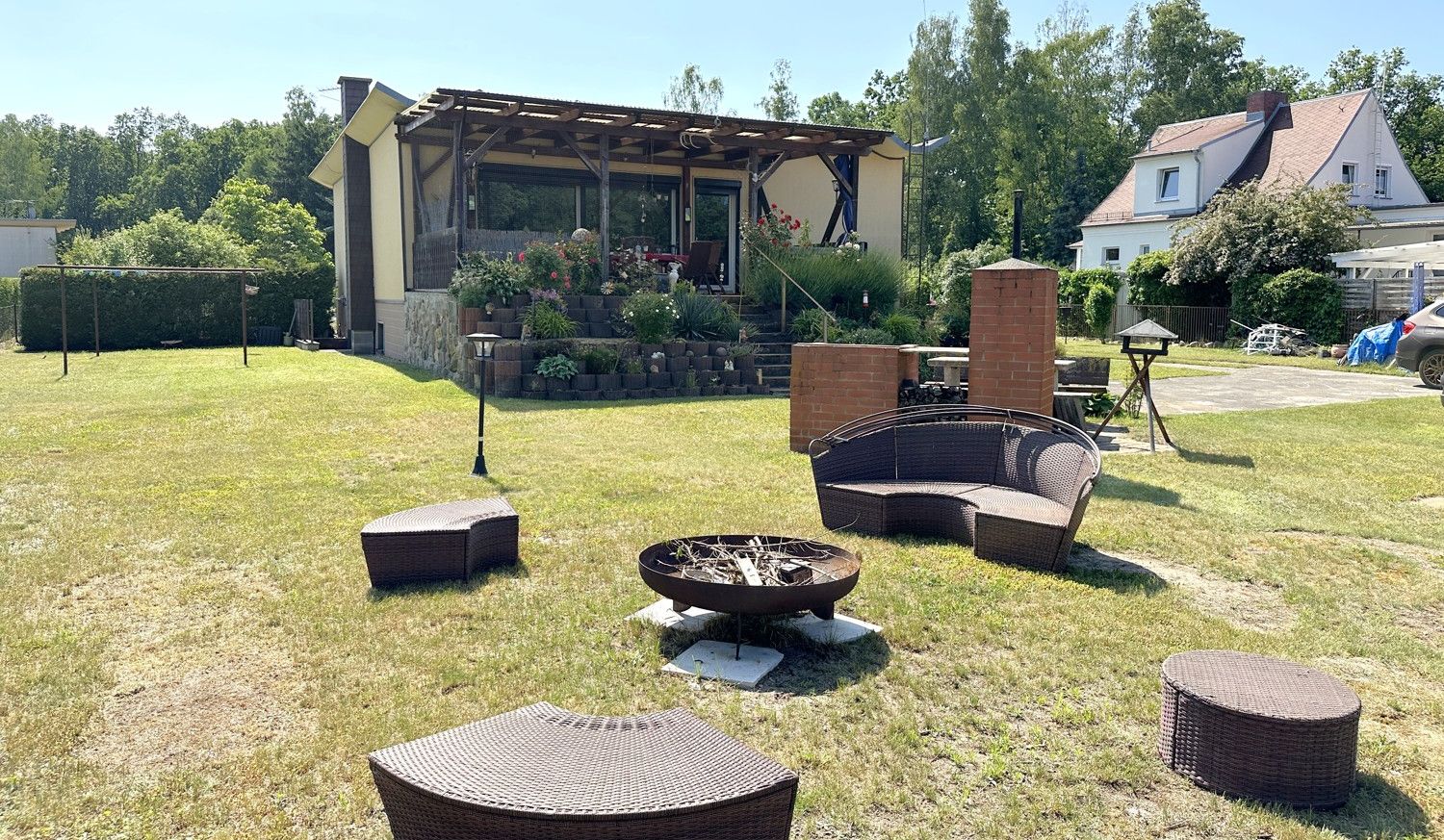 gepflegter Garten