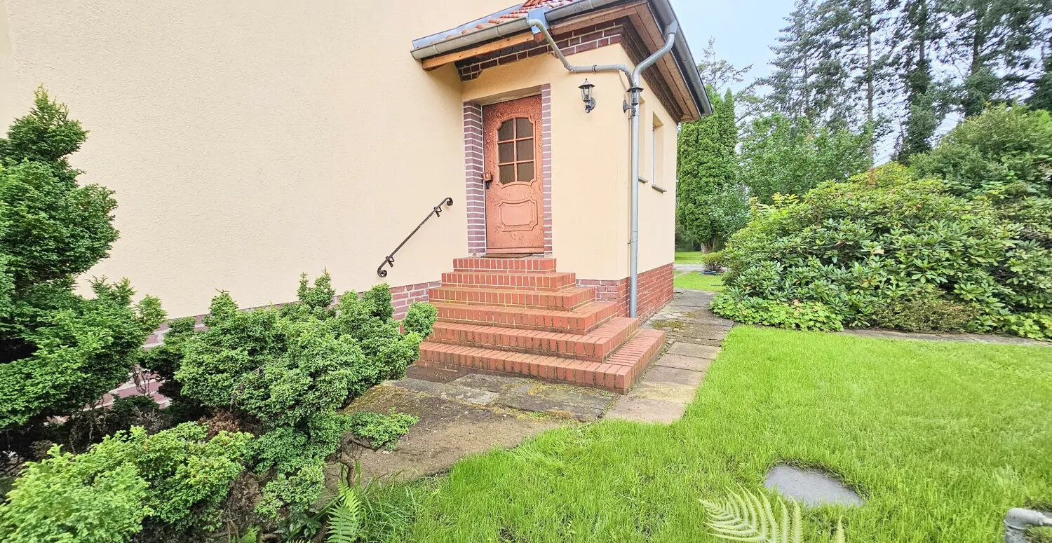 einladender Hauseingang