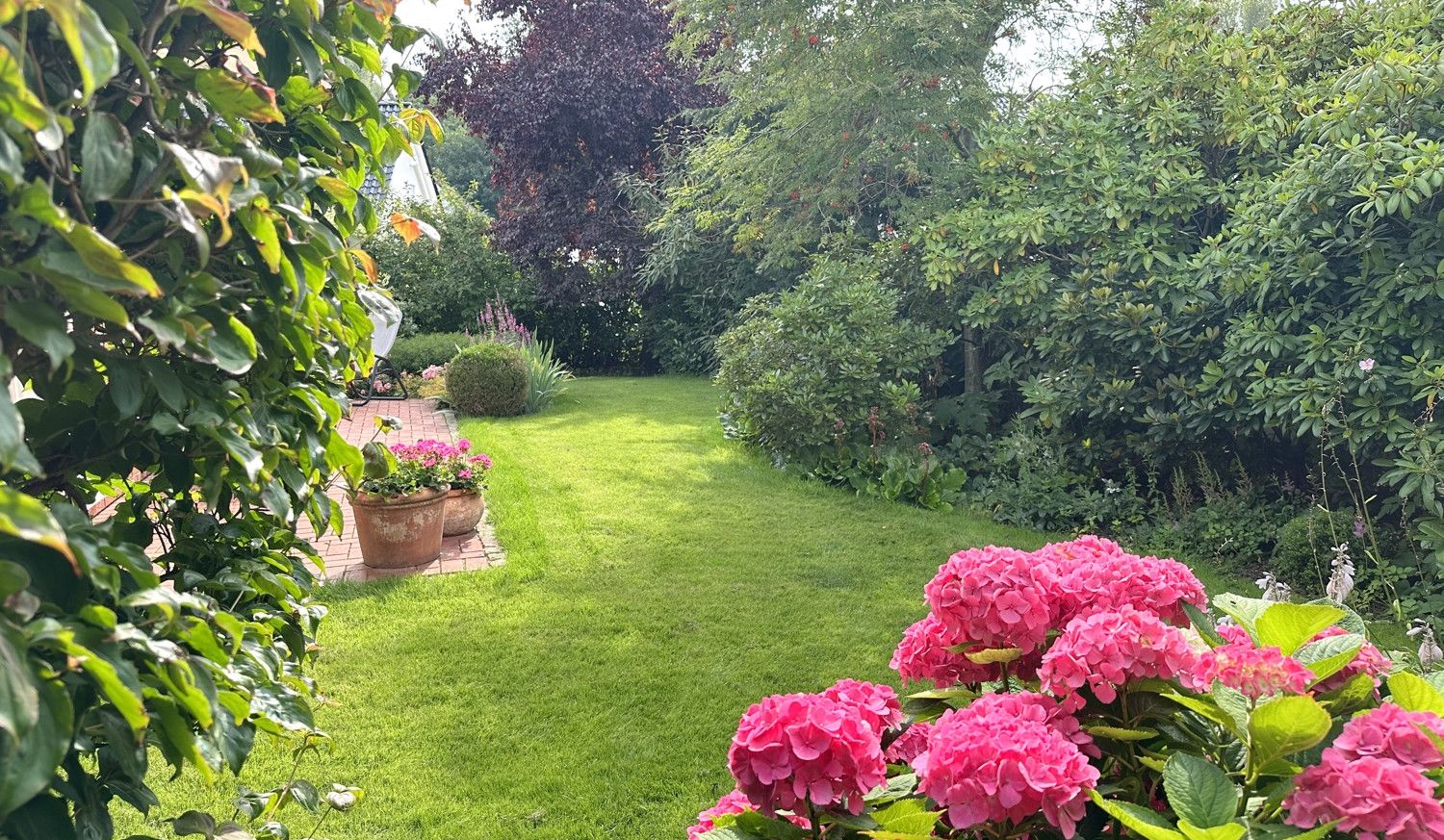 wunderschöner Garten
