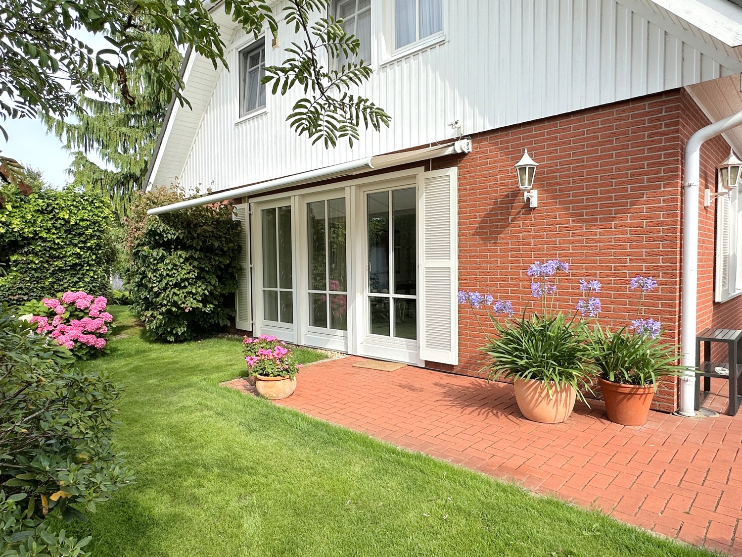 gepflegter Garten