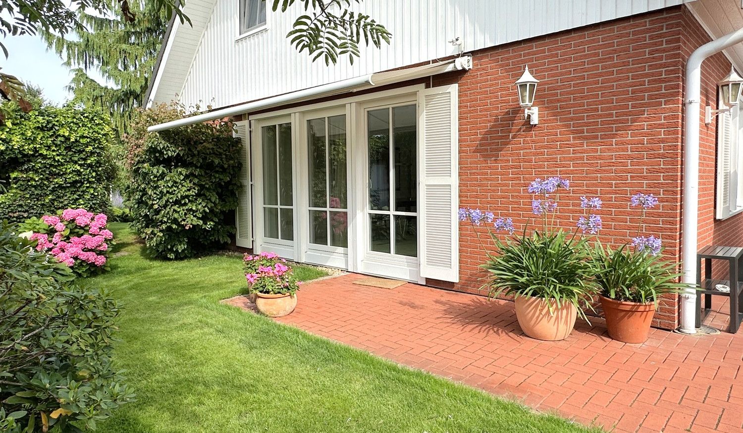gepflegter Garten