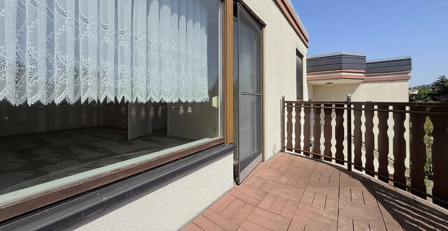 entschleunigender Balkon