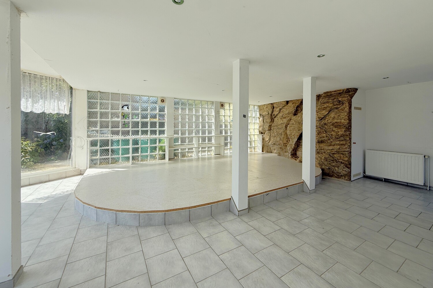 Wellnessbereich im Keller