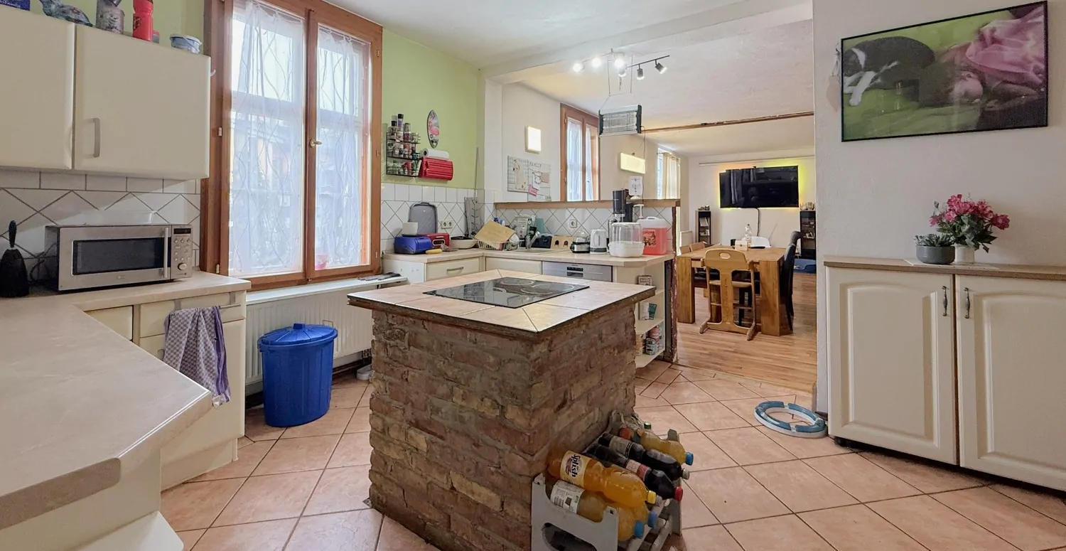 funktionsfähige Einbauküche