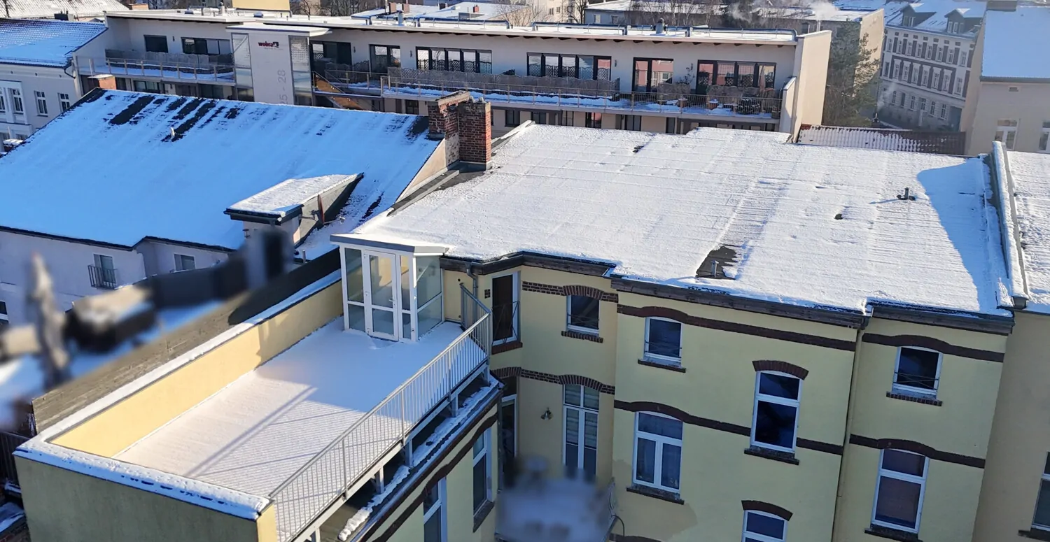 moderne Dachgeschosswohnung mit einladender Dachterrasse