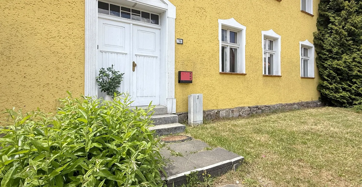 einladender Hauseingang