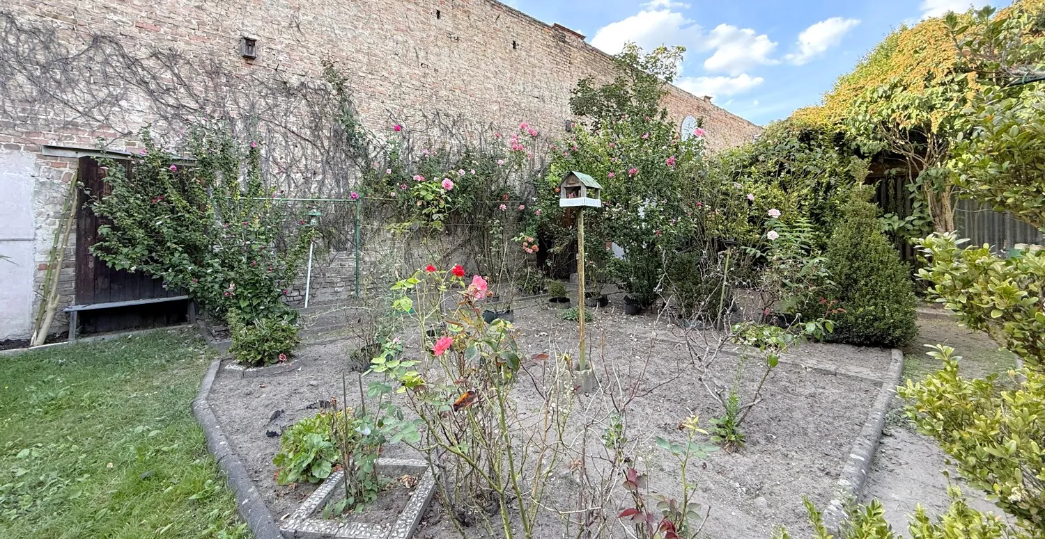 privater Gartenbereich