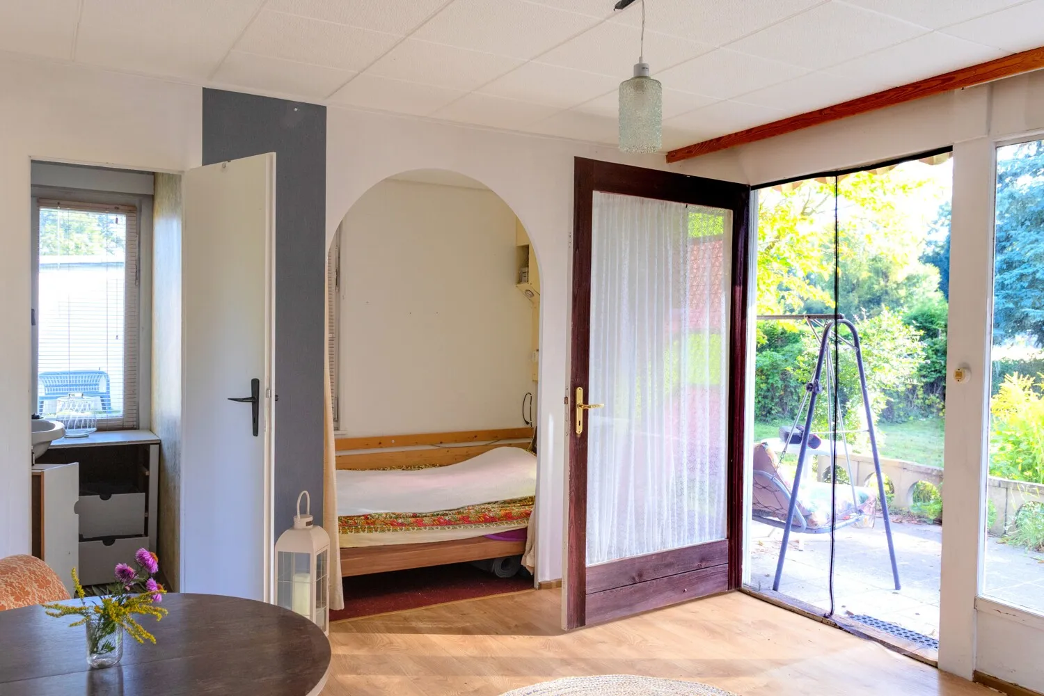 gemütliches Schlafzimmer (Bungalow I)