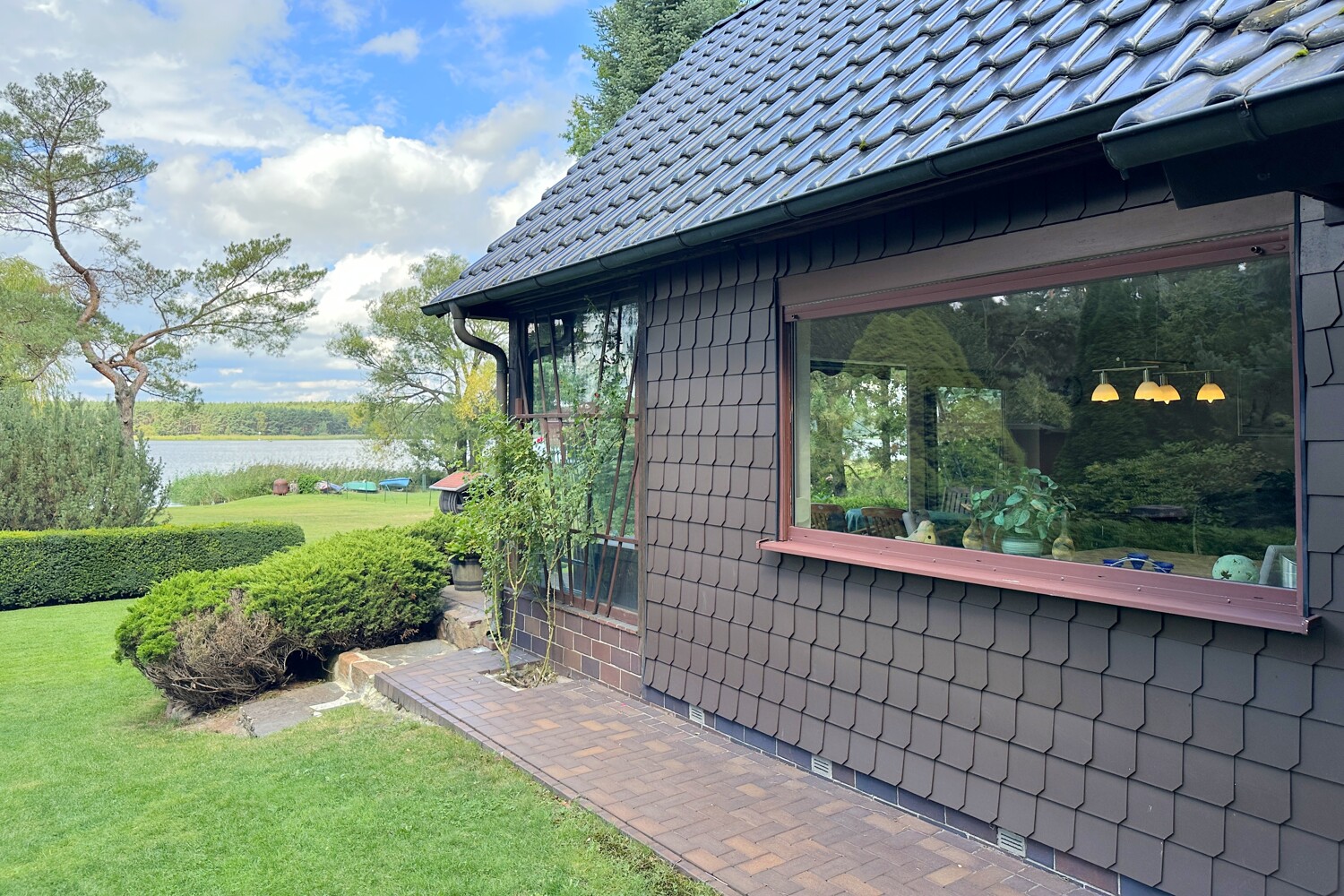 Anbau zum Ferienhaus aus Holz