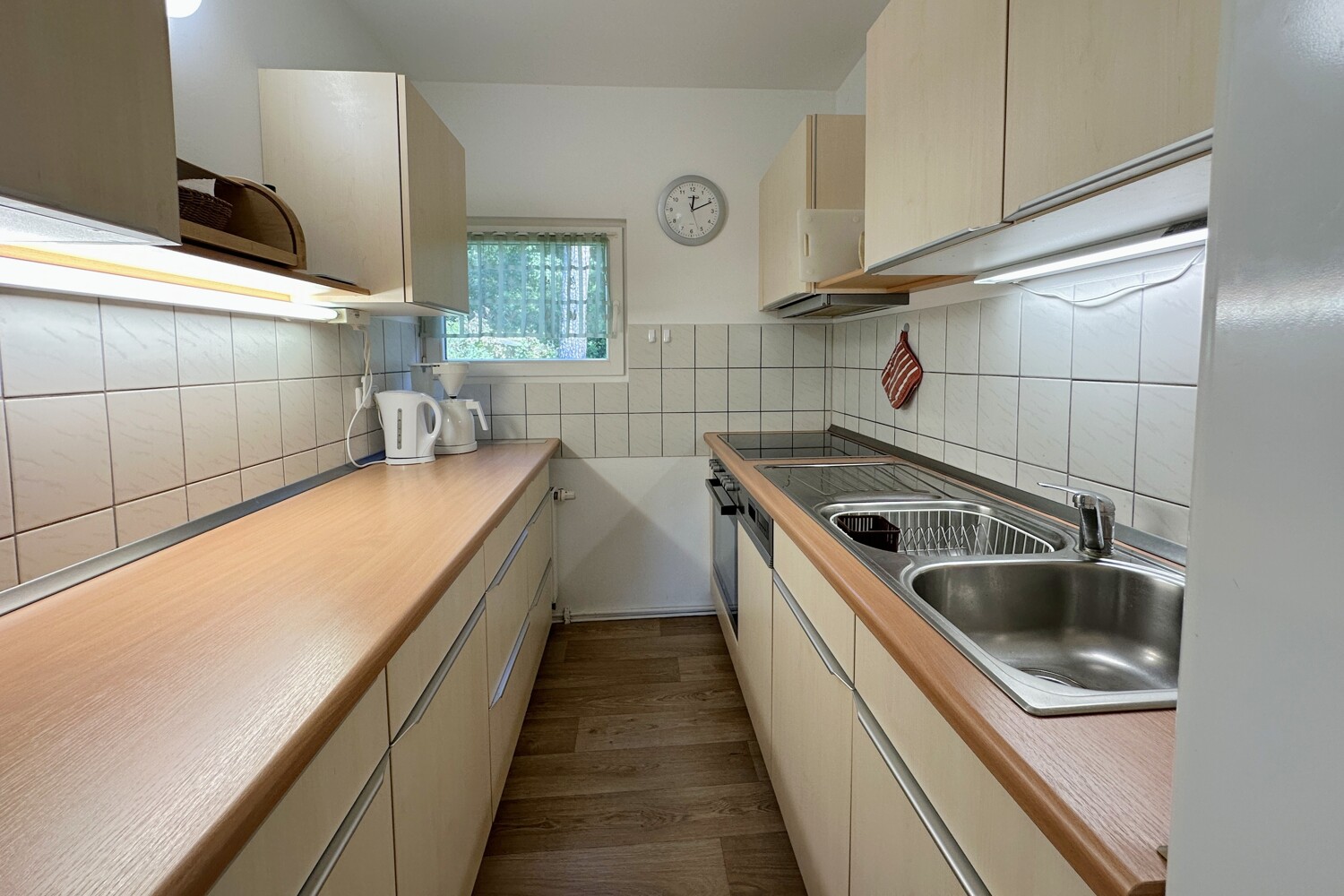 funktionsfähige Einbauküche (Ferienhaus)