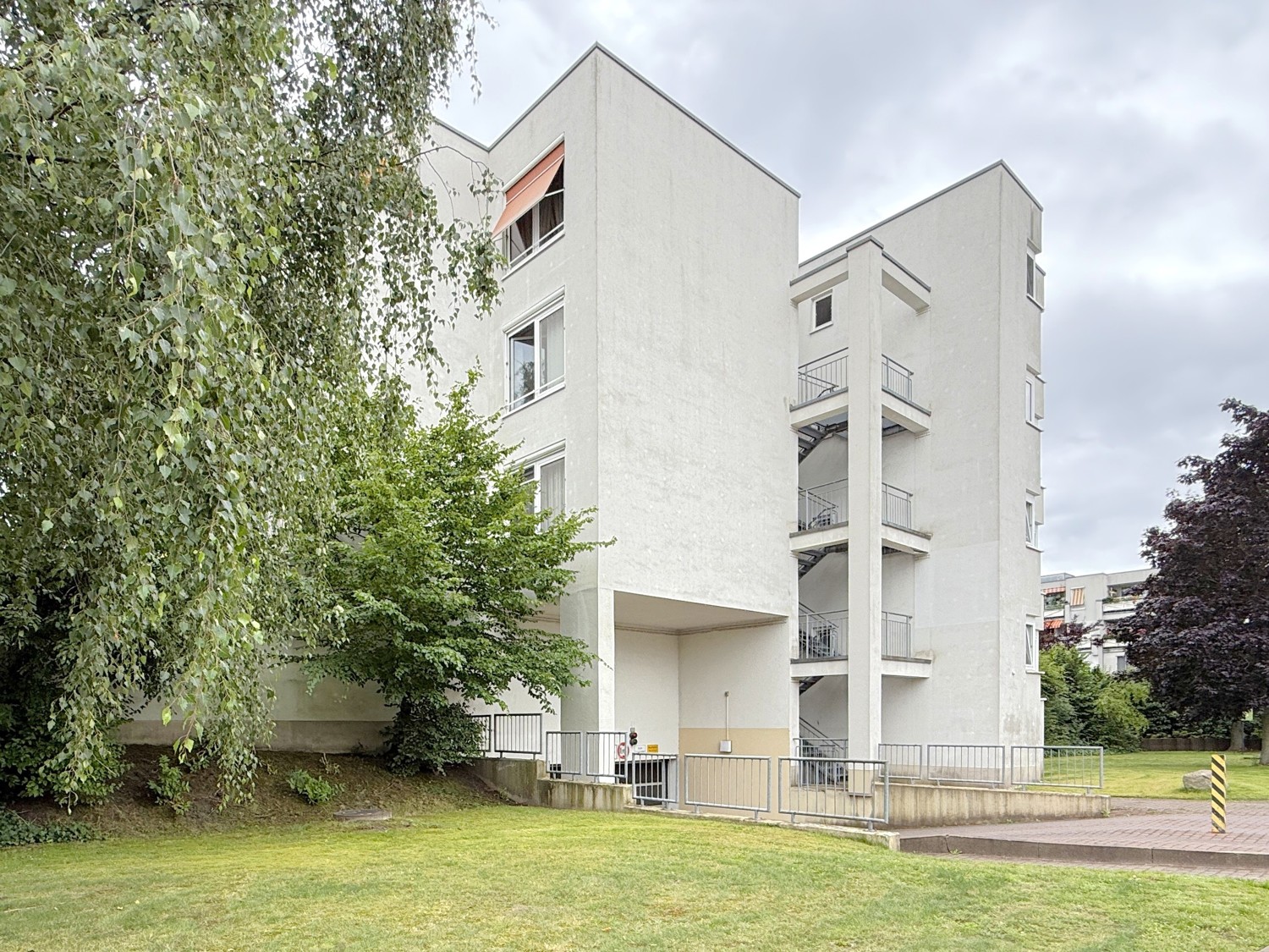 Zufahrt zur Tiefgarage